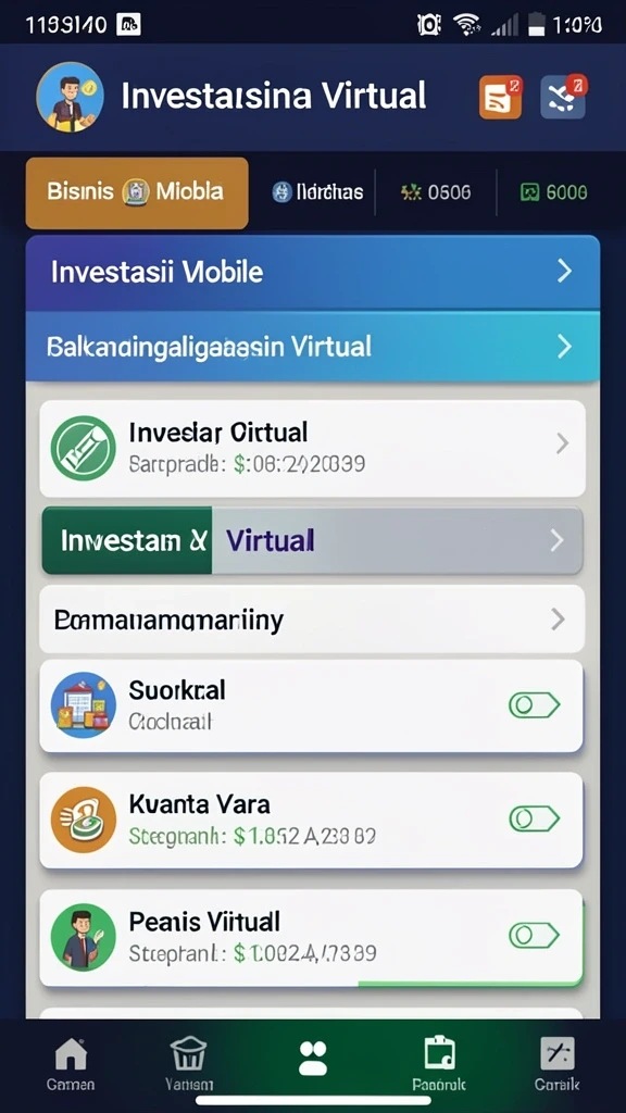 browin88 - Menu permainan dengan berbagai pilihan mode menarik.