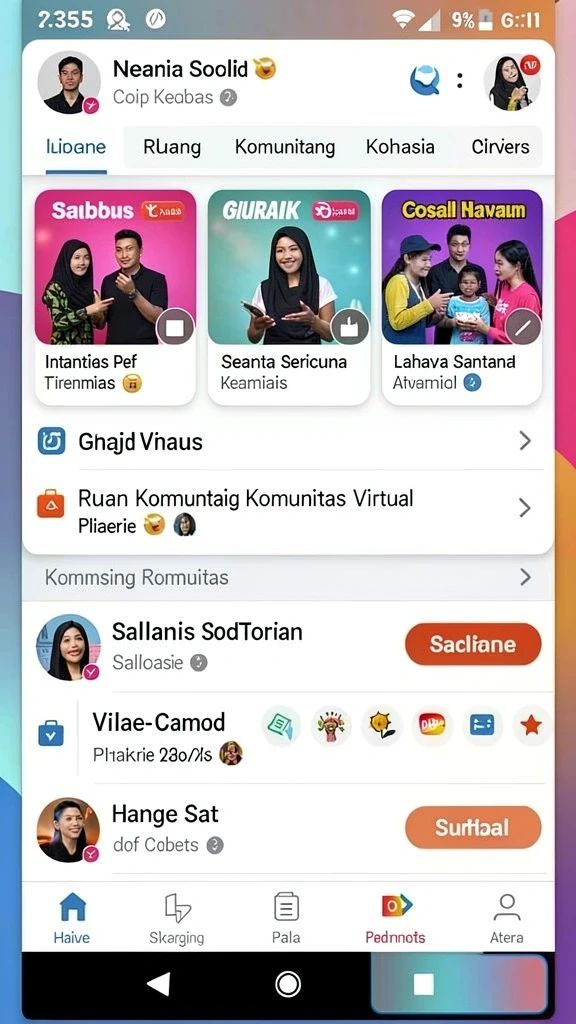id777 - Momen seru dalam mode multiplayer bersama teman-teman.