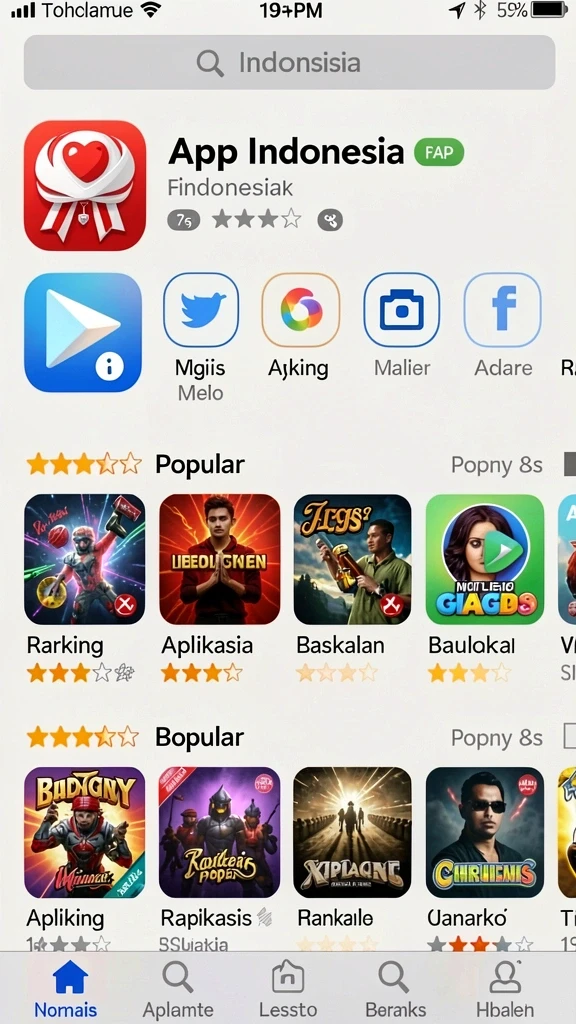 rpzzz - Visualisasi item yang dapat dikumpulkan dalam game.